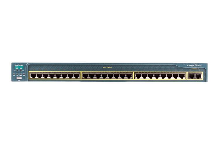 WS-C2950T-24/PWLA Cisco Catalyst 2950T-24 Switch with Pro 1000 copper GB (Refurbished)