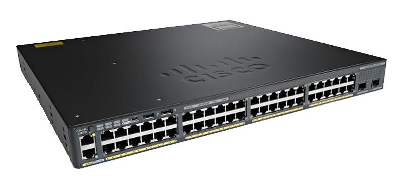 WS-C2960X-48TSLL++ Cisco Catalyst 2960-X 48-Ports Gige 2 X 1g SFP Lan Lite (Refurbished)