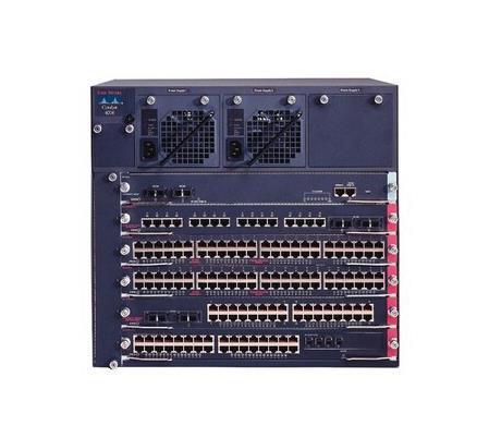 WS-C4006 Cisco Catalyst 4006 Chassis 6 Slot 2 AC Power Supply Fan Tray Spare (Refurbished)