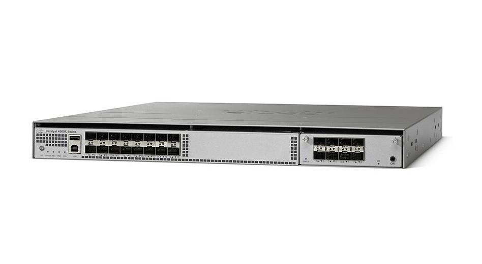 WS-C4500X-24X-IPB= Cisco Catalyst 4500-X 24-Ports RJ-45 10Gbps Gigabit Ethernet Rack-mountable IP Base Managed Switch (Refurbished)
