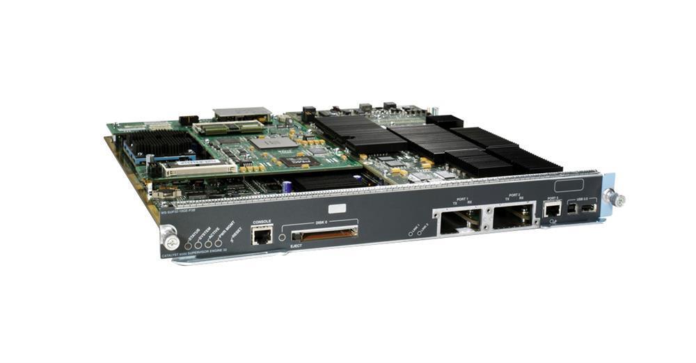 WS-SUP32-10GE3B-RF Cisco Supervisor Engine 32 1x 10/100/1000Base-T Uplink 2x XENPAK, 1x CompactFlash Card Slot Supervisor Engine (Refurbished)