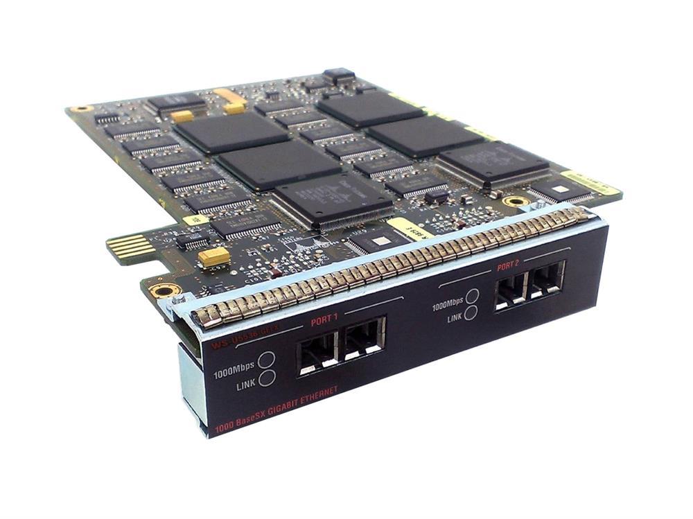 WS-U5536-GELX Cisco 2port 1000BASE LX SC Module for Sup Eng III (Refurbished)