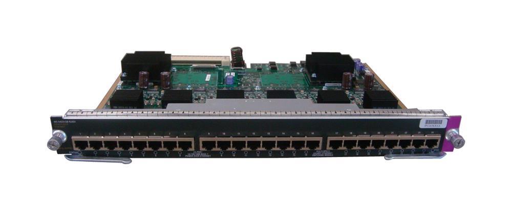 WS-X4524GBRJ45V-RF Cisco Catalyst 4500 24-Ports PoE 10/100 802.3AF Module (Refurbished)