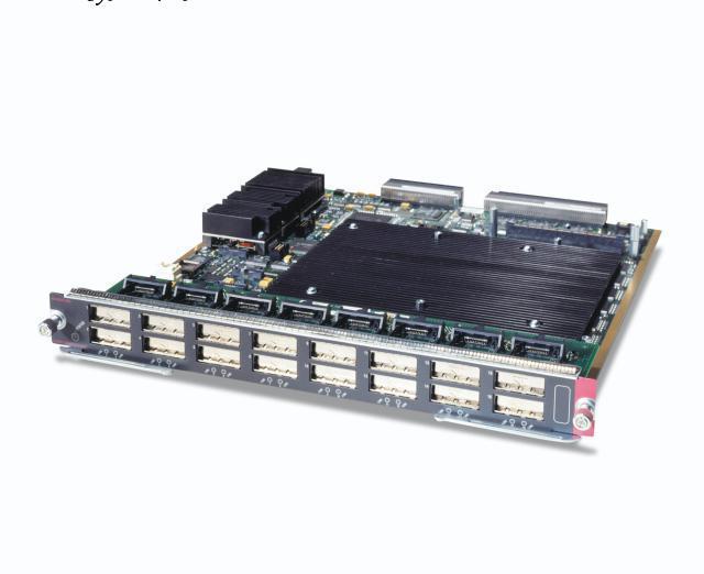WS-X6516-GBIC Cisco Catalyst 6500 16-Ports Gigabit Ethernet Fabric Module Enabled WS X6516 GBIC (Refurbished)