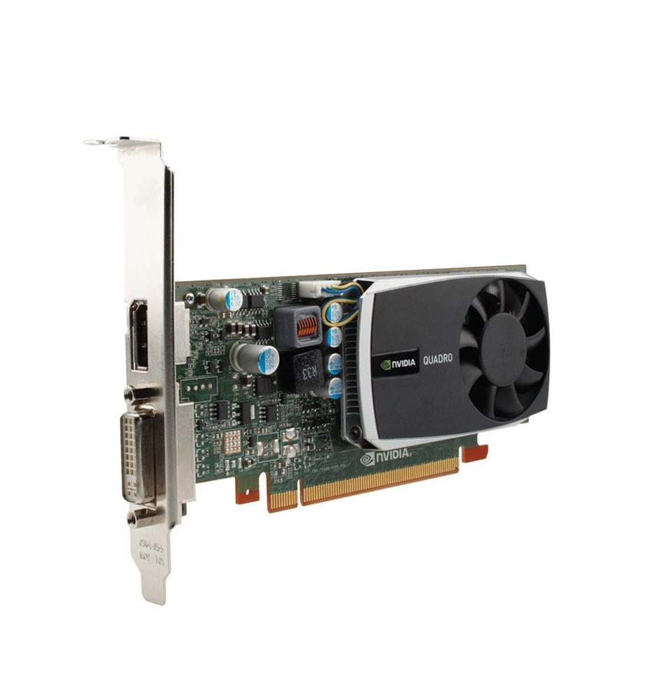 WS084AV HP Nvidia Quadro 600 1GB GDDR3 PCI-Express x16 Video Graphics Card