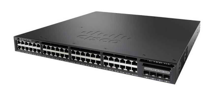 WSC365012X48UZE-RF Cisco Catalyst 3650 48-Ports mgig2x40guplinkipservics (Refurbished)