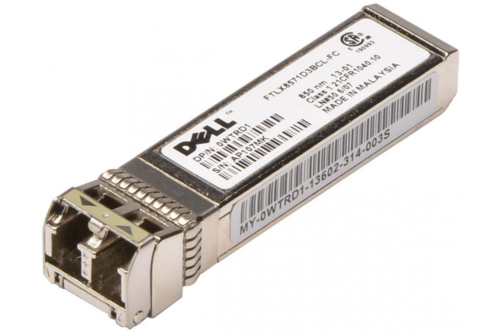 WTRD1 Dell 10Gbps 10GBase-SR Multi-mode Fiber 300m 850nm Duplex LC Connector SFP+ Transceiver Module