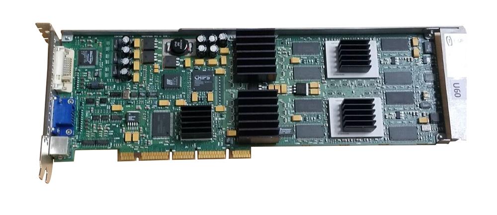 WildCat25000 3Dlabs Wildcat II 5000 80MB AGP Video Graphics Card