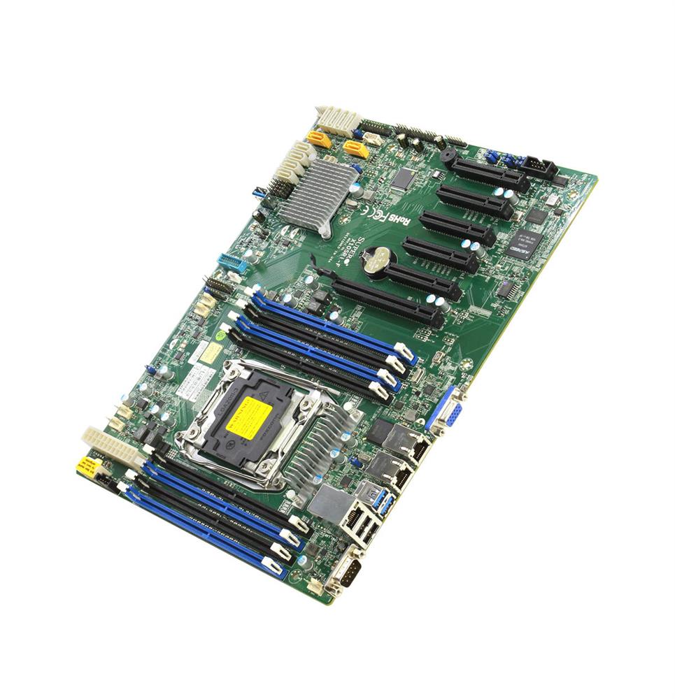 X10SRI-F-B SuperMicro Socket R3 LGA 2011 Xeon E5-1600 / E5-2600 v4 / v3 Intel C612 Chipset DDR4 8 x DIMM 10 x SATA 6Gbps ATX Server Motherboard (Refurbished)