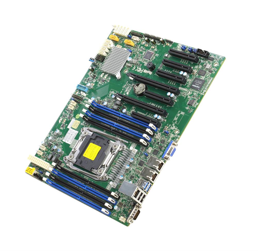 X10SRLFO SuperMicro X10SRL-F Socket LGA 2011 Intel C612 Chipset Intel Xeon E5-2600 v4/v3 & E5-2600 v4/v3 Processors Support DDR4 8x DIMM 10x SATA3 6.0Gb/s ATX Server Motherboard (Refurbished)