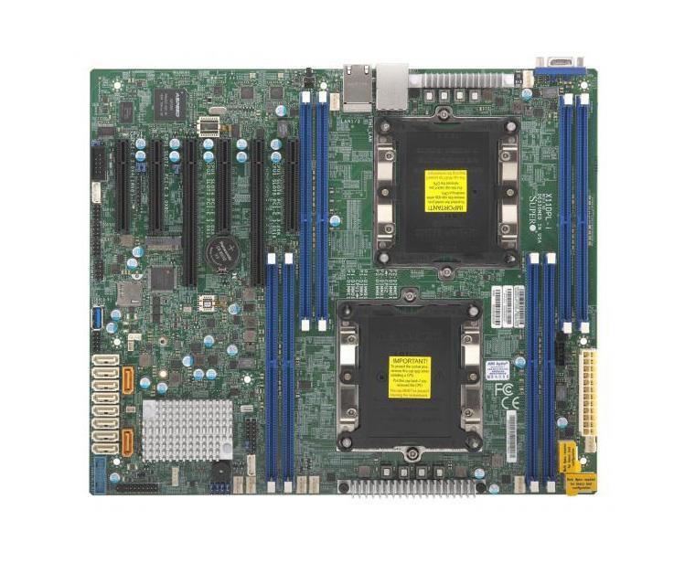 X11DPLIB SuperMicro X11DPL-I Socket LGA 3647 Intel C621 Chipset Intel Xeon Scalable Processors Support DDR 8x DIMM 10x SATA3 6.0Gb/s ATX Server Motherboard (Refurbished)