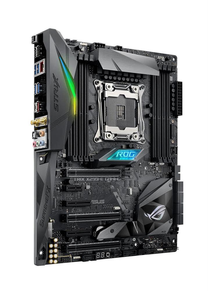 X299-E Asus Socket LGA 2066 Intel X299 Chipset Core X-Series Processors Support DDR4 8x DIMM 8x 6.0Gb/s ATX Motherboard (Refurbished)