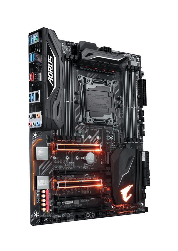 X299AORUSGaming3 Gigabyte Socket LGA 2066 Intel X299 Express Chipset Core X-Series Processors Support DDR4 8x DIMM 8x SATA 6.0Gb/s ATX Motherboard (Refurbished) X299 AORUS Gaming 3
