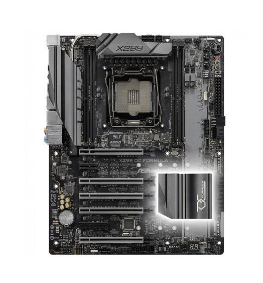 X299 OC Formula ASRock Socket LGA 2066 Intel X299 Chipset Core X-Series Processors Support DDR4 4x DIMM 6x SATA3 6.0Gb/s ATX Motherboard (Refurbished)