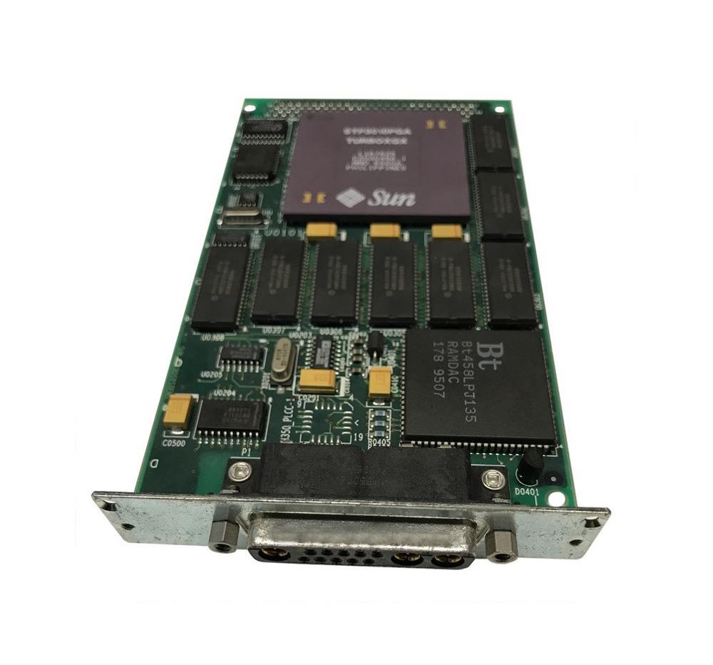 X322A Sun TurboGX 8-Bit Color Frame Buffer Video Card Sbus
