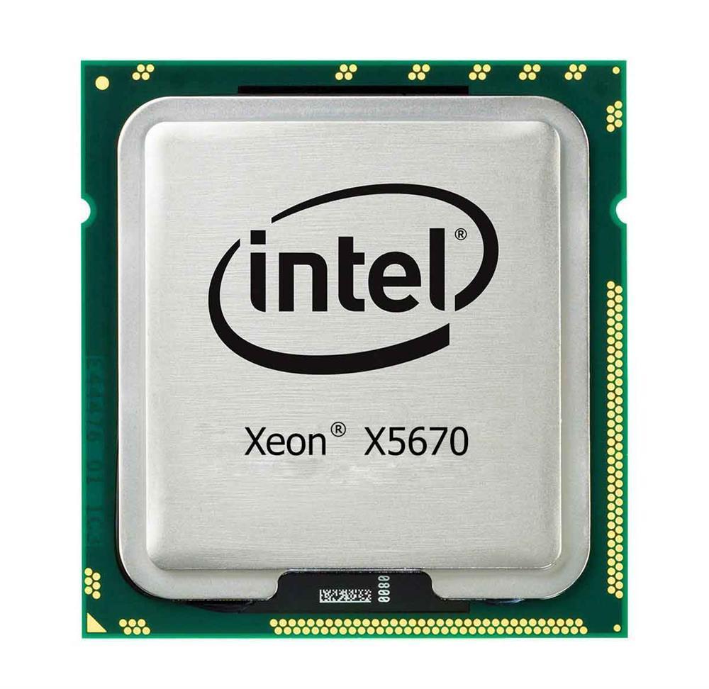 X5670 Intel Xeon 6-Core 2.93GHz 6.40GT/s QPI 12MB L3 Cache Processor
