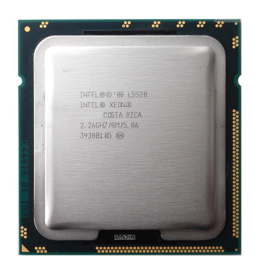 X5864A Sun 2.26GHz 5.86GT/s QPI 8MB L3 Cache Intel Xeon L5520 Quad Core Processor Upgrade for Fire X4270 Server