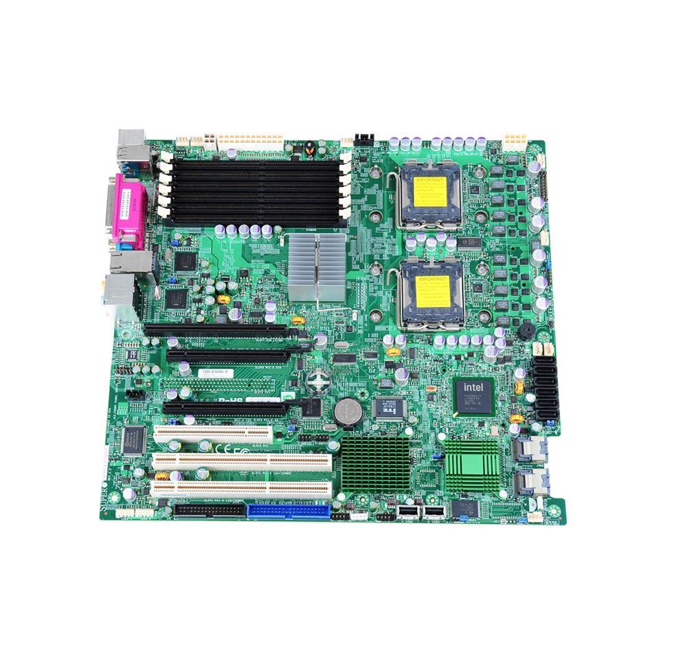 X7DCA-I-O SuperMicro X7DCA-I Dual Socket LGA 771 Intel 5100 Chipset Dual 64-Bit Intel Xeon Processors Support DDR2 6x DIMM 6x SATA2 3.0Gb/s Extended-ATX Server Motherboard (Refurbished)