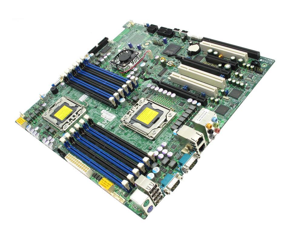 X8DAI-O SuperMicro X8DAI Dual Socket LGA 1366 Intel 5520 Chipset Intel 5600/5500 Series Processors Support DDR3 12x DIMM 6x SATA2 3.0GB/s Extended-ATX Server Motherboard (Refurbished)