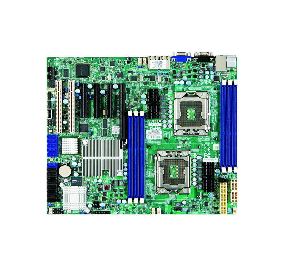X8DTL-6-B SuperMicro X8DTL-6 Dual Socket LGA 1366 Intel 5500 Chipset Intel Xeon 5600/5500 Series Processors Support DDR3 6x DIMM 6x SATA2 3.0Gb/s ATX Server Motherboard (Refurbished)