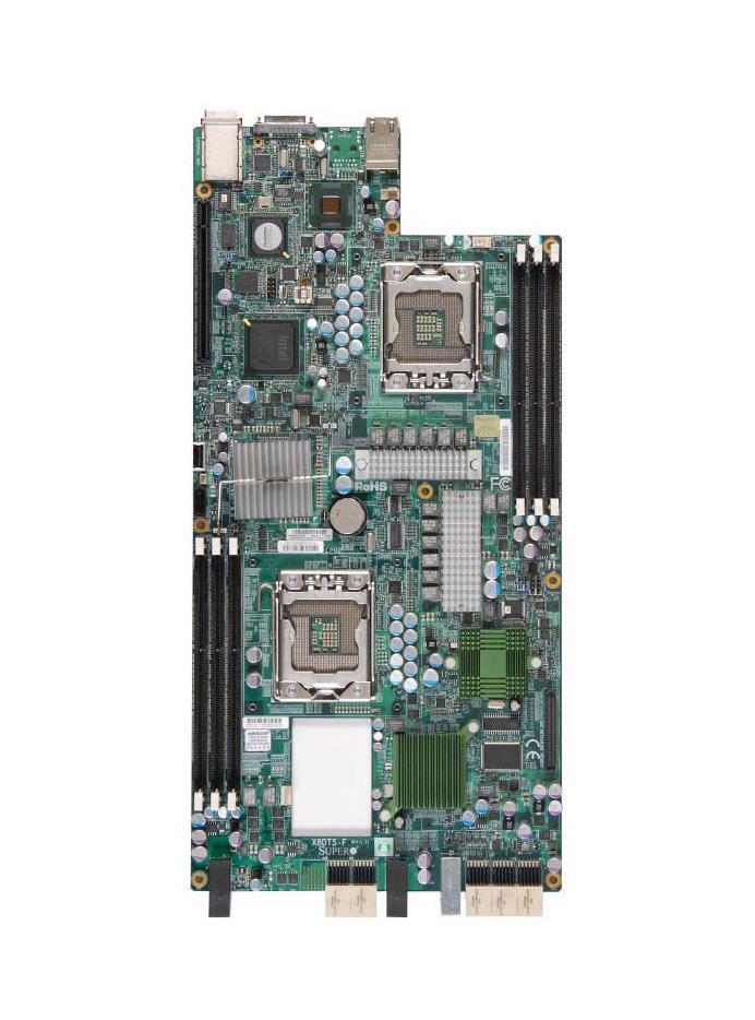 X8DTS-F-B SuperMicro X8DTS-F Socket LGA 1366 Intel 5520 Chipset Xeon 5500/5520 Series Processors Support DDR3 6x DIMM Proprietary Server Motherboard (Refurbished)