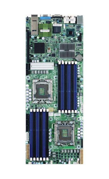 X8DTT-F-RE007-O-P SuperMicro X8DTT-F Dual Socket LGA 1366 Intel 5500 Chipset Intel Xeon Processors Support DDR3 12x DIMM SATA 3.0Gb/s Proprietary Server Motherboard (Refurbished)