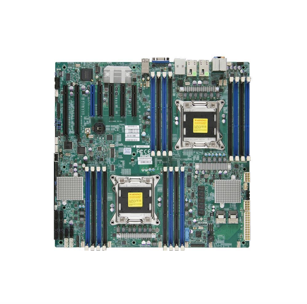 X9DAXITFO SuperMicro Dual LGA2011 Intel C602 DDR3 SATA3&USB3.0 Enhanced Extended-ATX Server Motherboard (Refurbished)