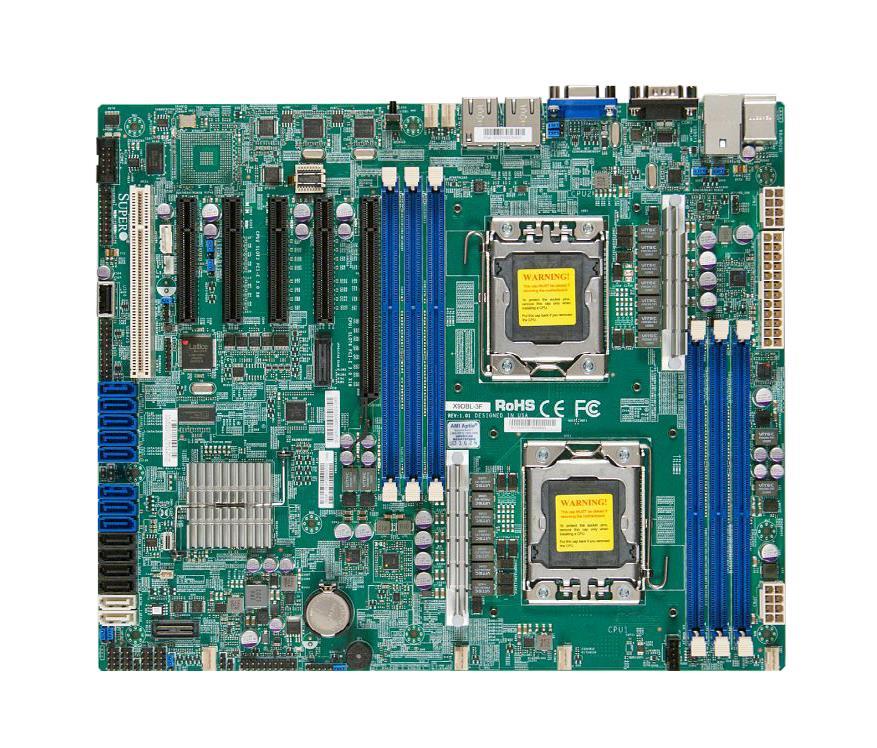 X9DBL-iF SuperMicro Dual Socket LGA 1356 Intel C602 Chipset Xeon E5-2400/ E5-2400 v2 Series Processors Support DDR3 6x DIMM 8x SATA2 3.0Gb/s Extended Server Motherboard (Refurbished)