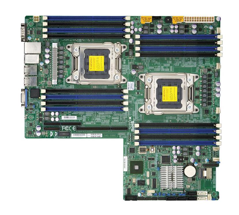 X9DRW-IF-O SuperMicro X9DRW-IF Dual Socket LGA 2011 Intel C602 Chipset Intel Xeon E5-2600/E5-2600 v2 Processors Support DDR3 16x DIMM 2x SATA3 6.0Gb/s Proprietary WIO Server Motherboard (Refurbished)