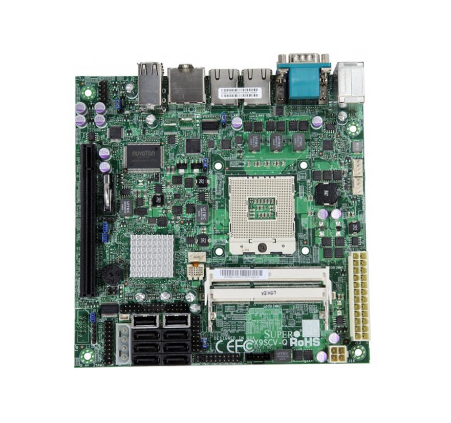 X9SCVQB SuperMicro X9scv Q B Socket G2 Intel Qm67 DDR3 SoDIMM A&2GBe Mini Itx Server Motherboard Server Motherboard (Refurbished)