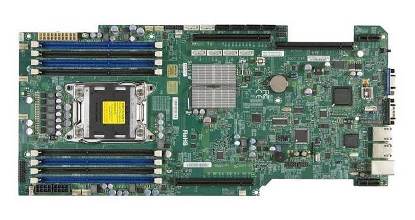 X9SRG-F-O SuperMicro X9SRG-F Socket LGA 2011 Intel C602 Chipset Intel Xeon E5-2600/1600 & E5-2600/1600 v2 Processors Support DDR3 8x DIMM 2x SATA3 6.0Gb/s Proprietary Server Motherboard (Refurbished)