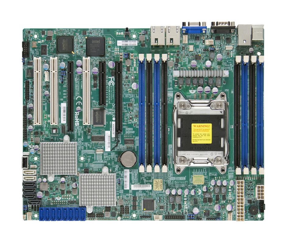 X9SRH-7F-O SuperMicro X9SRH-7F Socket LGA 2011 Intel C602J Chipset Intel Xeon E5-2600/1600 & E5-2600/1600 v2 Processors Support DDR3 8x DIMM 2x SATA3 6.0Gb/s ATX Server Motherboard (Refurbished)