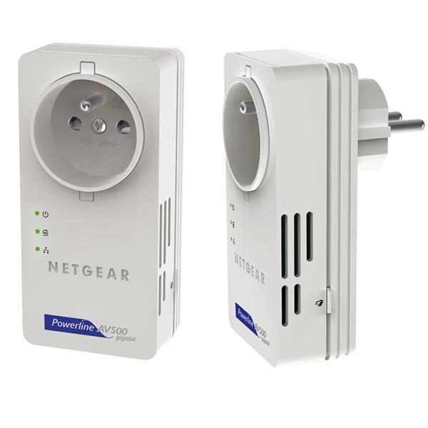 XAVB5601-100FRS NetGear Powerline AV+ 500 Nano Adapter Kit