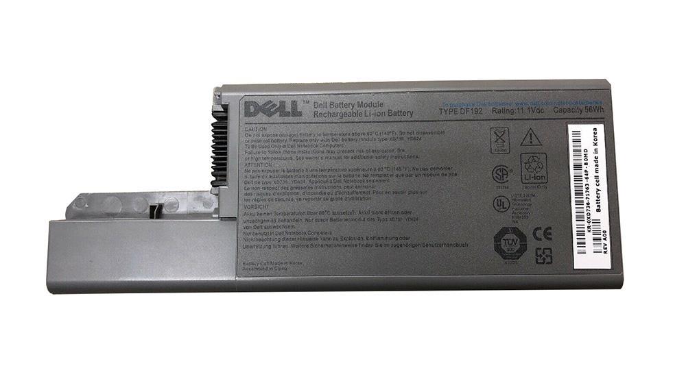 XD736 Dell Notebook Battery 7650 mAh Lithium Ion (Li-Ion) 11.1 V DC (Refurbished)