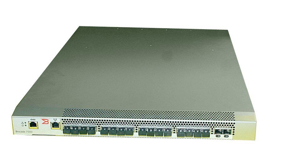 XHD-7500-0000 Brocade Silkworm 7500 16-Ports Fibre Channel 4GBps Network Switch (Refurbished)
