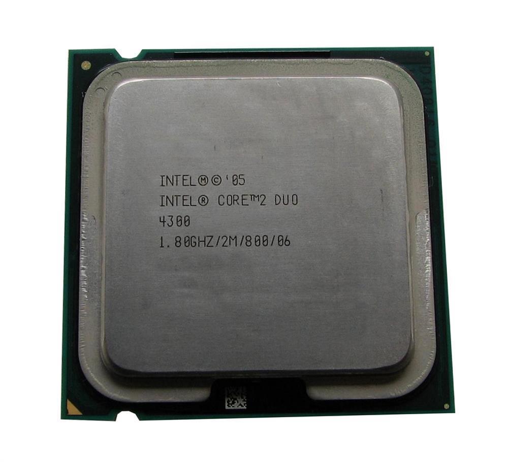 XT481 Dell 1.80GHz 800MHz 2MB Cache Socket LGA775 Intel Core 2 Duo E4300 Dual-Core Processor Upgrade