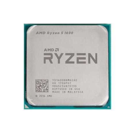 YD1600BBM6IAE AMD Ryzen 5 1600 6-Core 3.20GHz 16MB L3 Cache Socket AM4 Processor