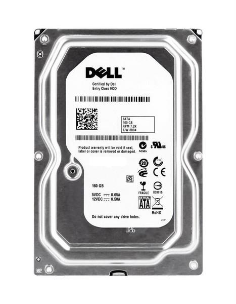 YU235 Dell 160GB 7200RPM SATA 3Gbps 2.5-inch Internal Hard Drive