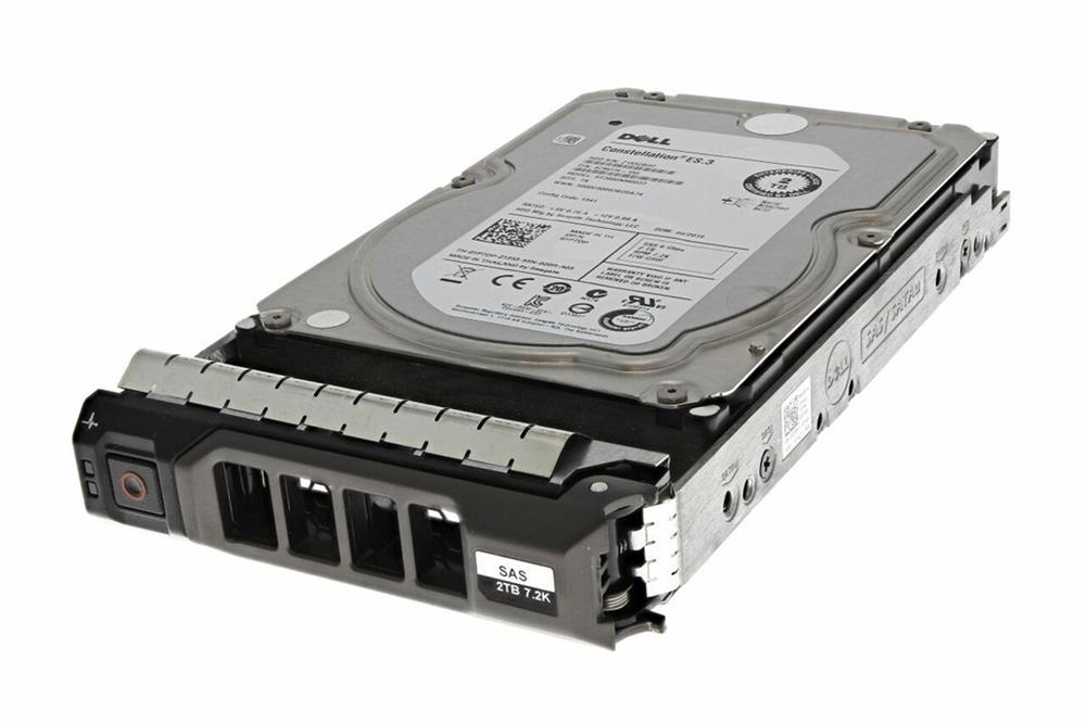 YY34F Dell 2TB 7200RPM SAS 6Gbps Hot Swap 32MB Cache 3.5-inch Internal Hard Drive