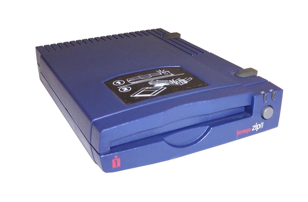 Z100P2 Iomega 100MB Parallel External Zip Disk Drive with AC Adapter
