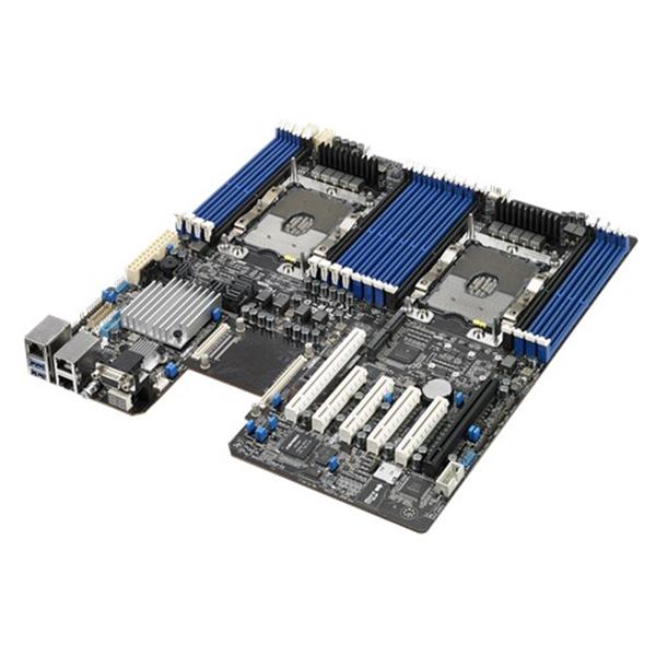 Z11PR-D16 ASUS Dual Socket LGA 3647 Intel C621 Chipset Intel Xeon Scalable Processors Support DDR4 14x DIMM 11x SATA3 6.0Gb/s uATX EEB Server Motherboard (Refurbished)