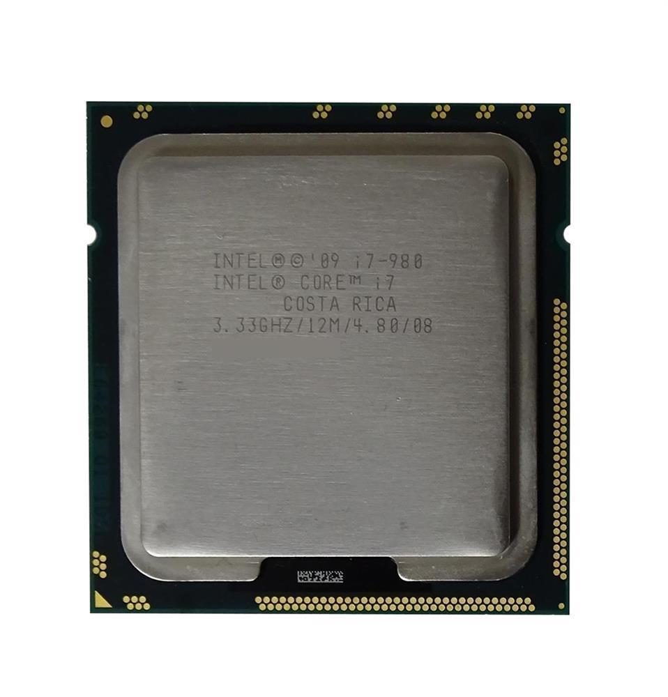 i7-980 Intel Core i7 6-Core 3.33GHz 4.80GT/s QPI 12MB L3 Cache Processor