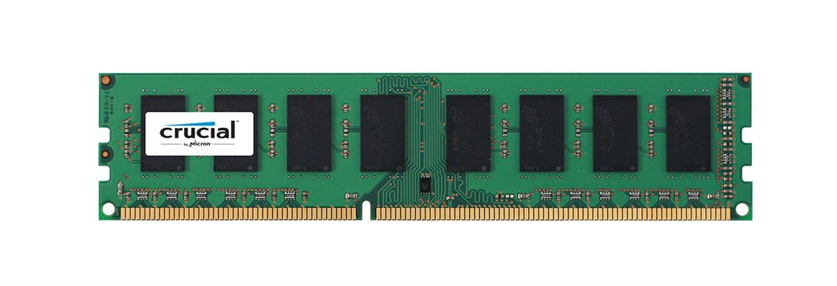 CT51264BA160BJ.C8FER Crucial 4GB PC3-12800 DDR3-1600MHz non-ECC Unbuffered CL11 240-Pin DIMM Memory Module