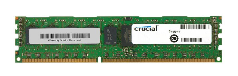 CT2G3ERSDS8186D Crucial 2GB PC3-14900 DDR3-1866MHz ECC Registered CL13 240-Pin DIMM Dual Rank Memory Module