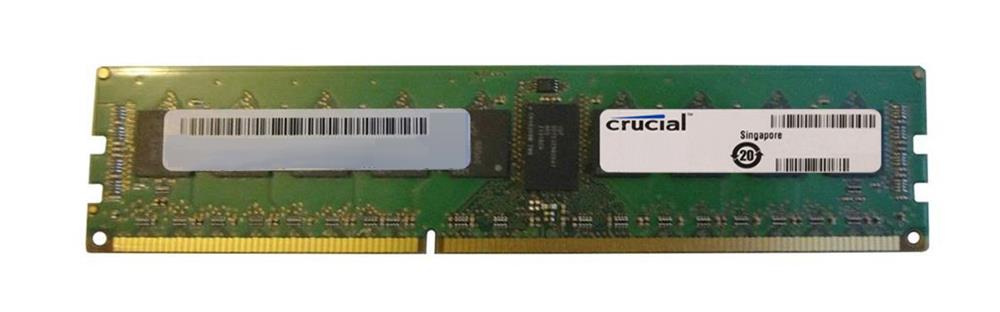 CT8G3ERSDD8186D.18FP Crucial 8GB PC3-14900 DDR3-1866MHz Registered ECC CL13 240-Pin DIMM Dual Rank Memory Module