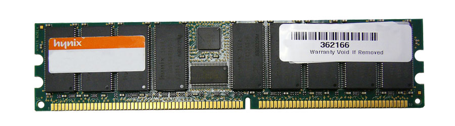 HYM125R72MP4-E3 Hynix 2GB PC3200 DDR-400MHz Registered ECC CL3 184-Pin DIMM 2.5V Dual Rank Memory Module