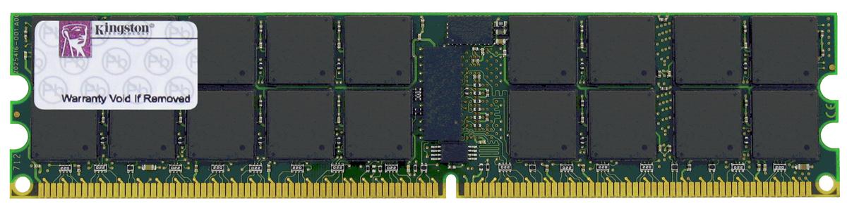 KX1563NAB/NT5TU128M4 Kingston 2GB PC2-3200 DDR2-400MHz ECC Registered CL3 240-Pin DIMM Dual Rank Memory Module
