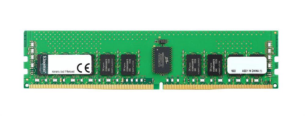 KTL-TS421E/16G Kingston 16GB PC4-17000 DDR4-2133MHz ECC Unbuffered CL15 288-Pin DIMM 1.2V Dual Rank Memory Module