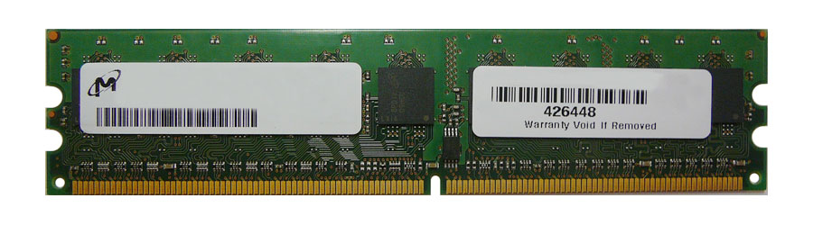 MT72HTS1G72FY Micron 8GB PC2-5300 DDR2-667MHz ECC Fully Buffered CL5 240-Pin DIMM Quad Rank Memory Module