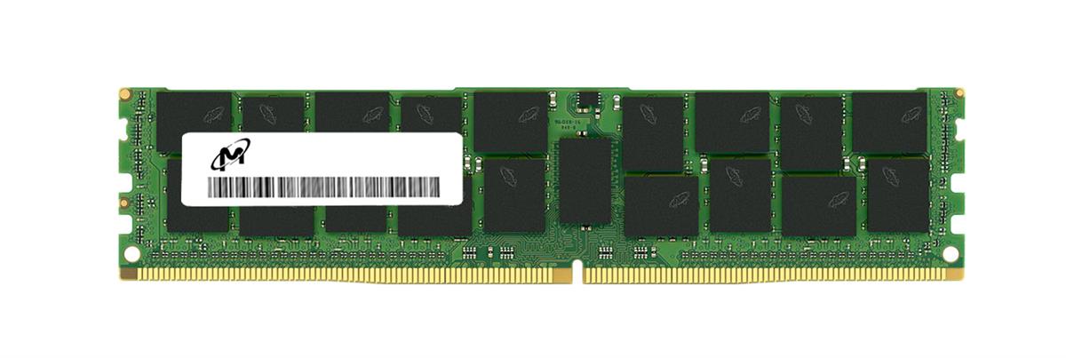 MTA144ASQ16G72PSZ-2S6G1QG Micron 128GB PC4-21300 DDR4-2666MHz Registered ECC CL19 288-Pin DIMM 1.2V Octal Rank Memory Module